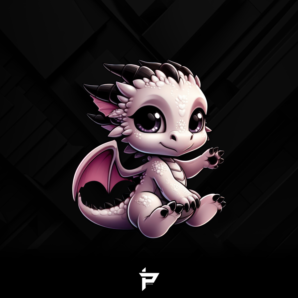 baby pink dragon